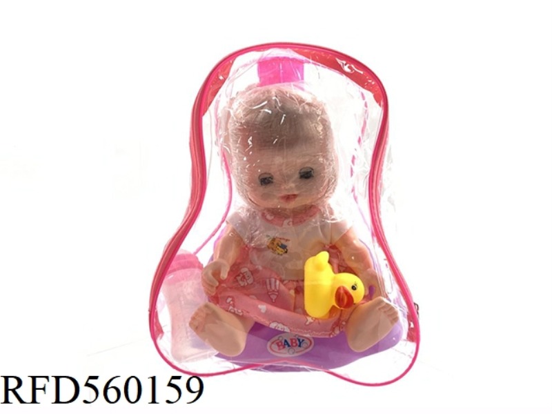 11-INCH FULL-BODY VINYL GIRL PLAYHOUSE SET