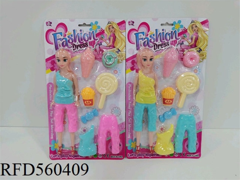 11-INCH BARBIE SNACK SET