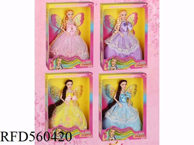 FOUR 11.5-INCH BARBIE OUTFITS