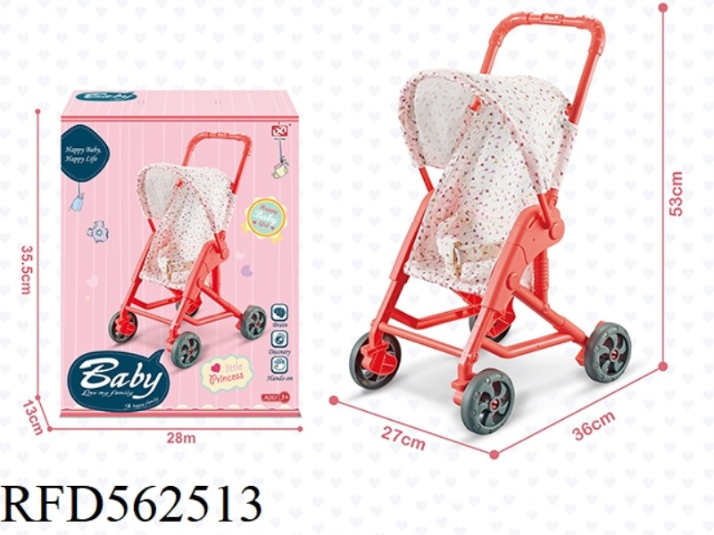 INJECTION MOLDING BABY CART (DOLL NOT INCLUDED)