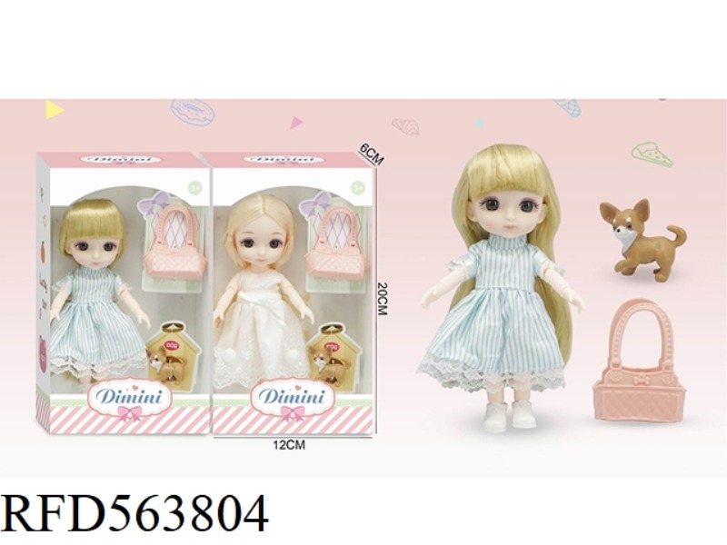 6 INCH LIVE JOINT BODY BOUTIQUE DOLL PET SERIES