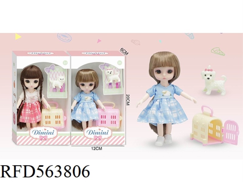 6 INCH LIVE JOINT BODY BOUTIQUE DOLL PET SERIES