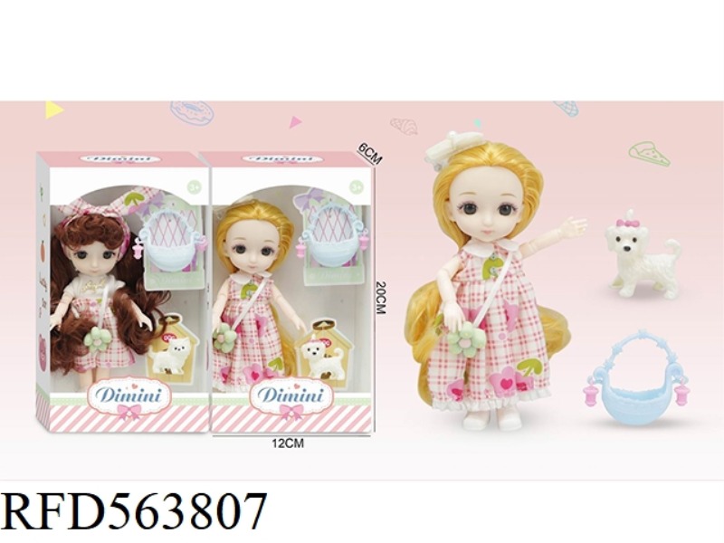 6 INCH LIVE JOINT BODY BOUTIQUE DOLL PET SERIES