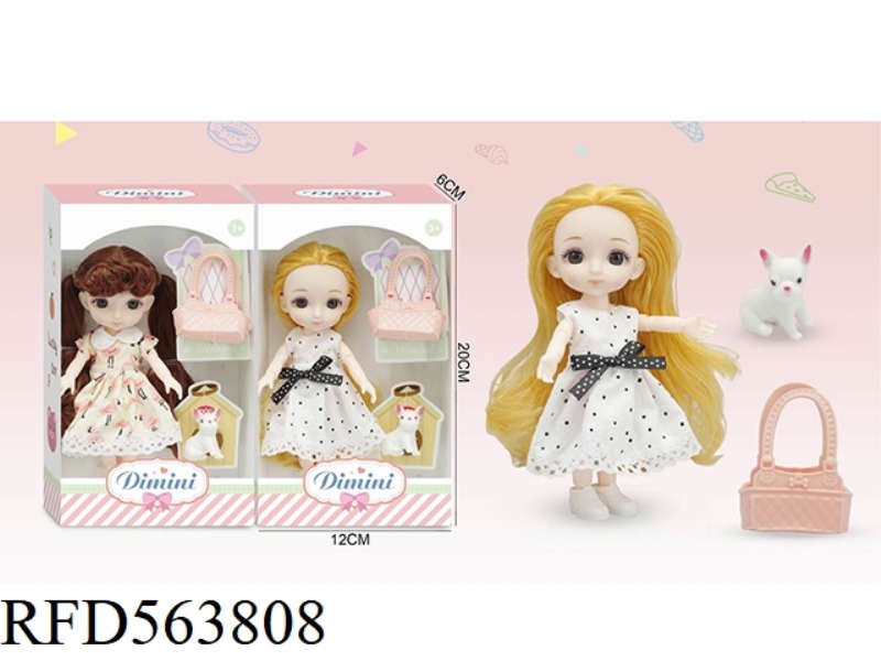 6 INCH LIVE JOINT BODY BOUTIQUE DOLL PET SERIES