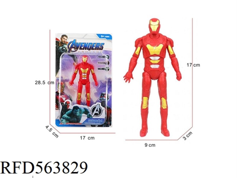 6.5 INCH SOLID IRON MAN