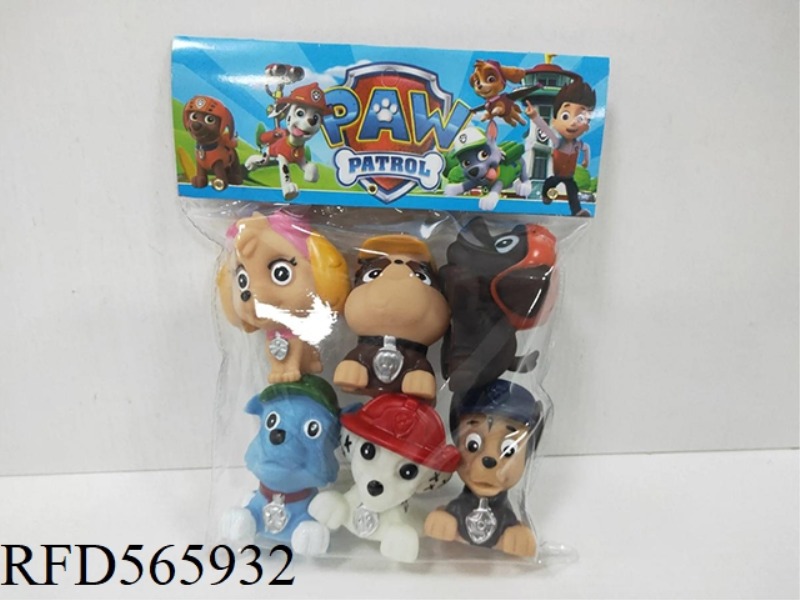 PAINTING GLUE RING OF DOG SPECIAL ATTACK TEAM