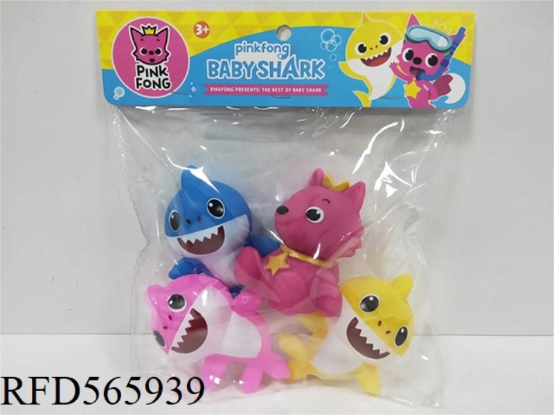 COLLISION FOX WITH SHARK FAMILY