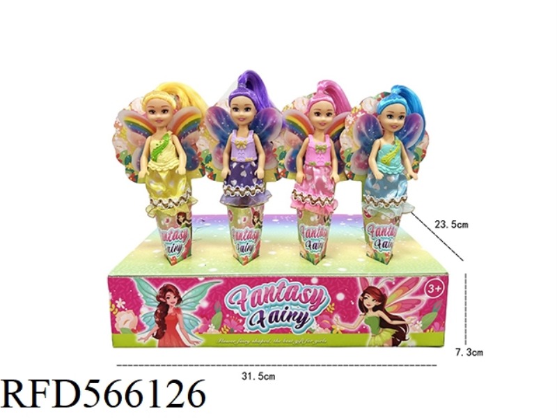 5 INCH DOLL * FLOWER FAIRY 16PCS