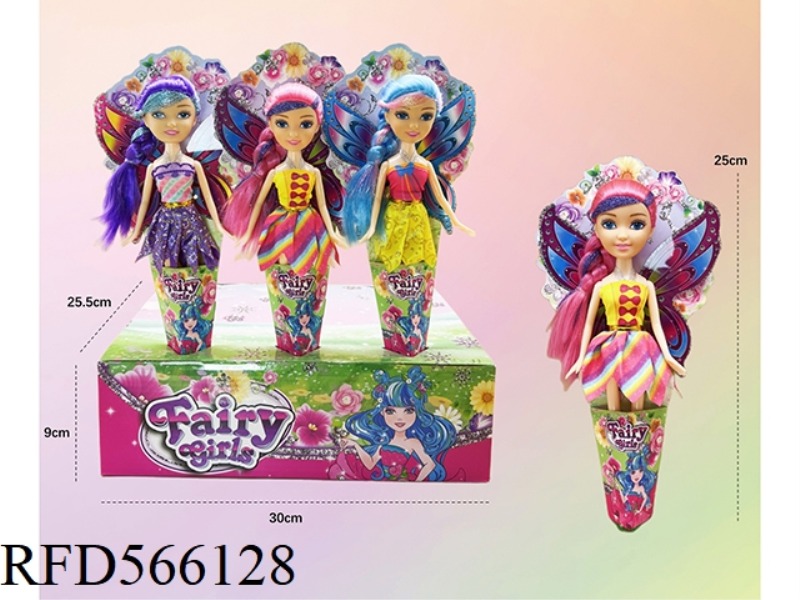 9 INCH FLOWER FAIRY 12PCS