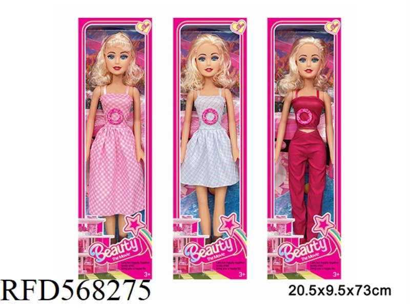 28 INCH EMPTY BODY REALISTIC VERSION OF BARBIE MOVIE FASHION DOLL (WITH MUSIC) 3 MIXED VERSIONS
