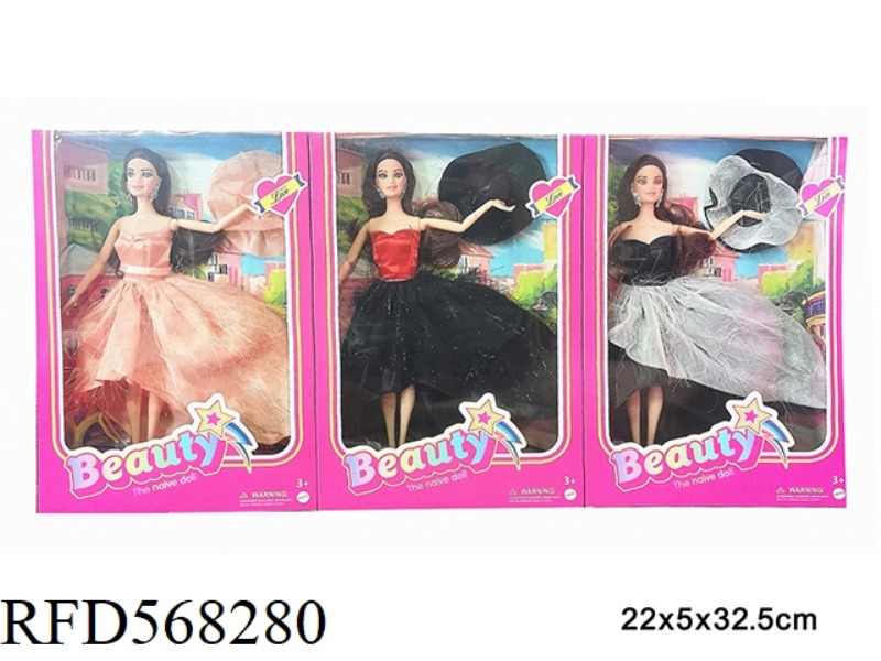 11.5-INCH REAL LIFE BARBIE MOVIE FASHION DOLL 3 MIXED VERSIONS