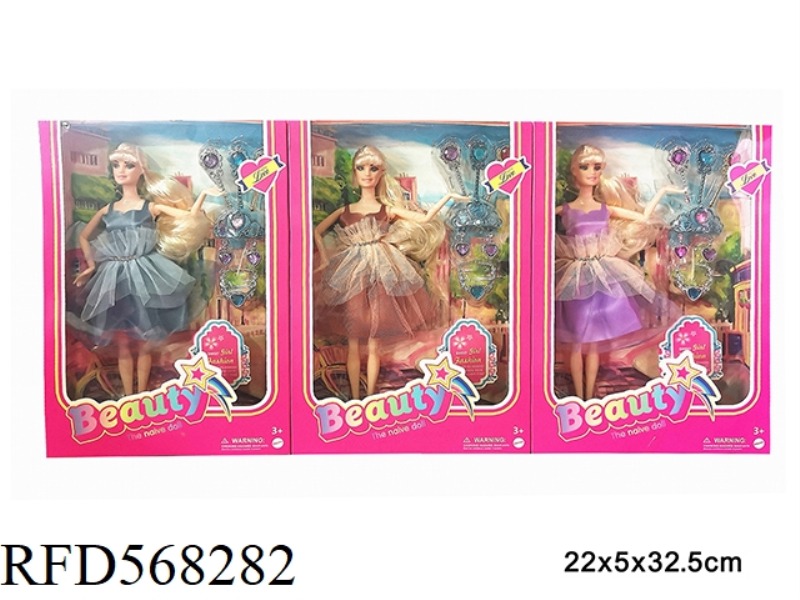 11.5-INCH REAL LIFE BARBIE MOVIE FASHION DOLL 3 MIXED VERSIONS