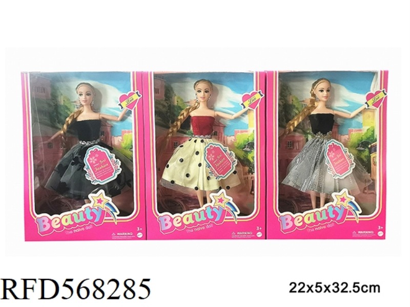 11.5-INCH REAL LIFE BARBIE MOVIE FASHION DOLL 3 MIXED VERSIONS