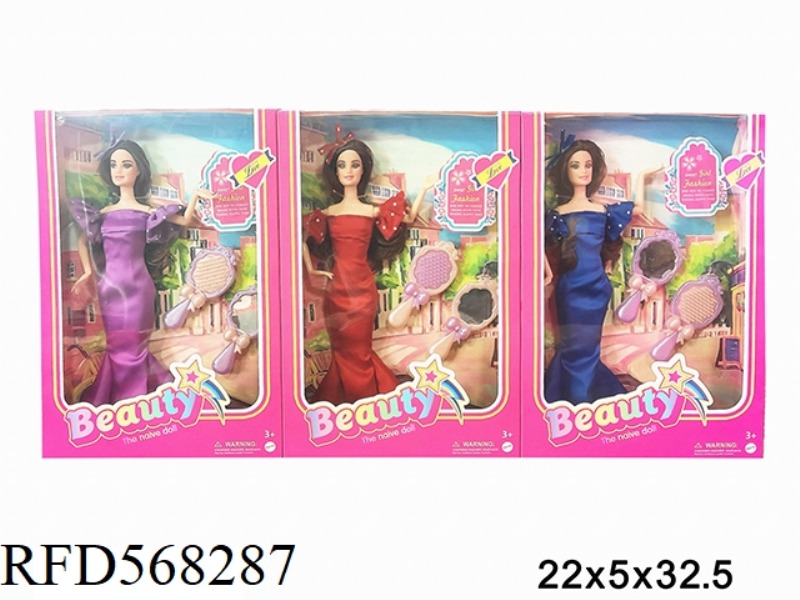 11.5-INCH REAL LIFE BARBIE MOVIE FASHION DOLL 3 MIXED VERSIONS