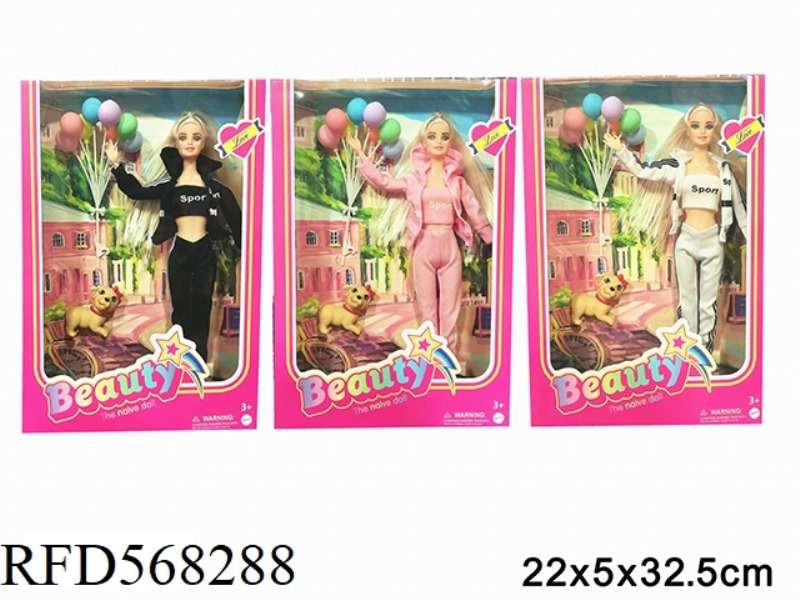 11.5-INCH REAL LIFE BARBIE MOVIE FASHION DOLL 3 MIXED VERSIONS