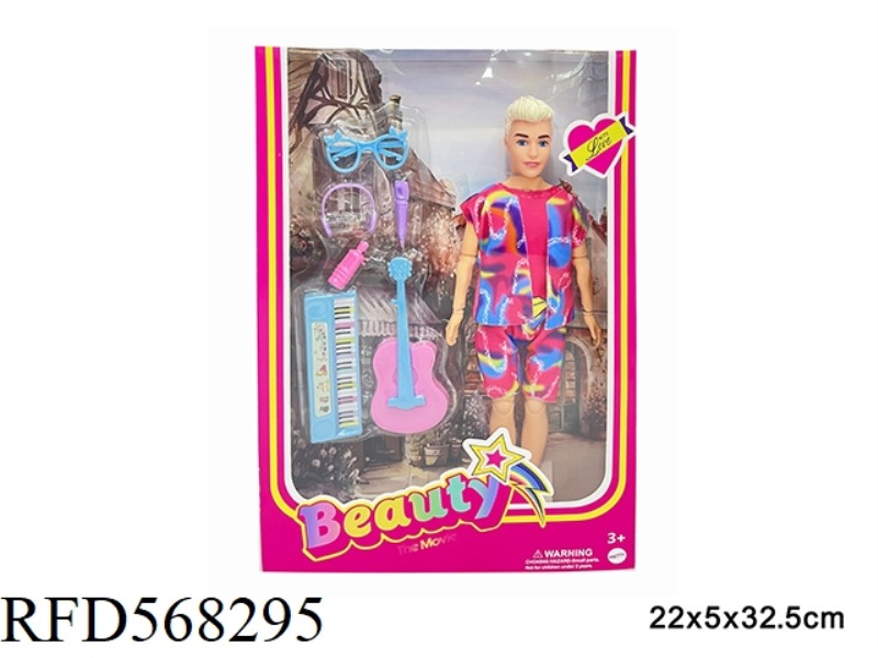 11.5-INCH REAL LIFE BARBIE MOVIE FASHION DOLL WITH ACCESSORIES SINGLE STYLE