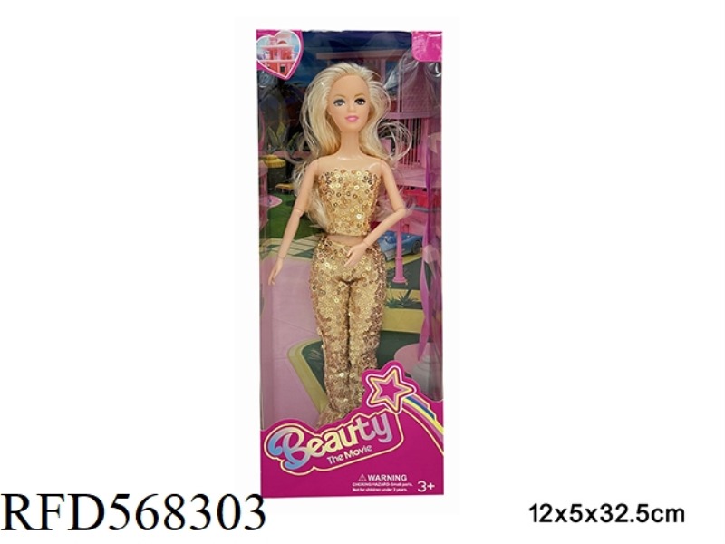 11.5-INCH REAL-LIFE BARBIE MOVIE FASHION DOLL SINGLE