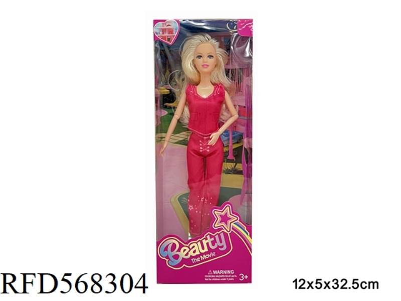 11.5-INCH REAL-LIFE BARBIE MOVIE FASHION DOLL SINGLE