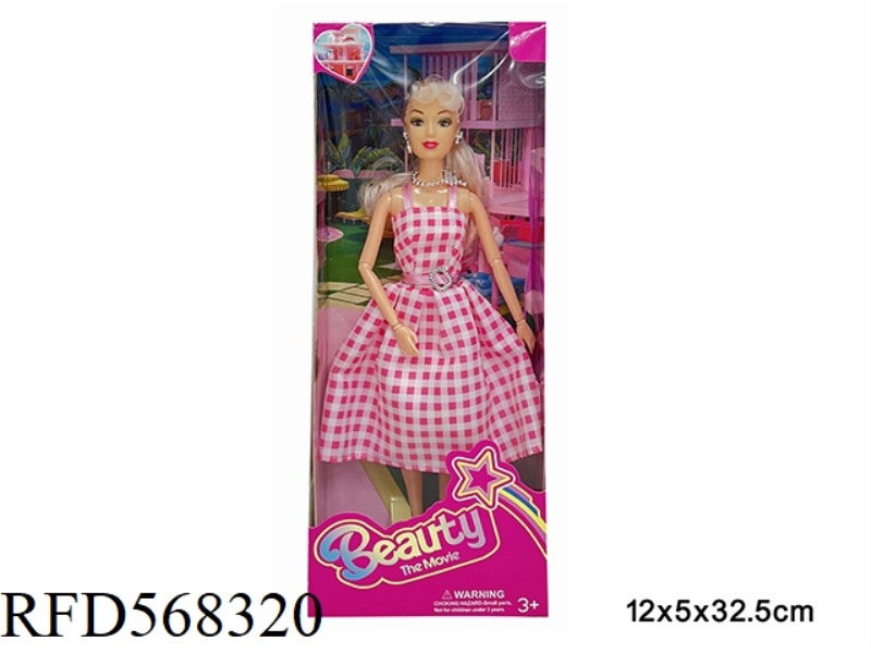 11.5-INCH REAL-LIFE BARBIE MOVIE FASHION DOLL SINGLE