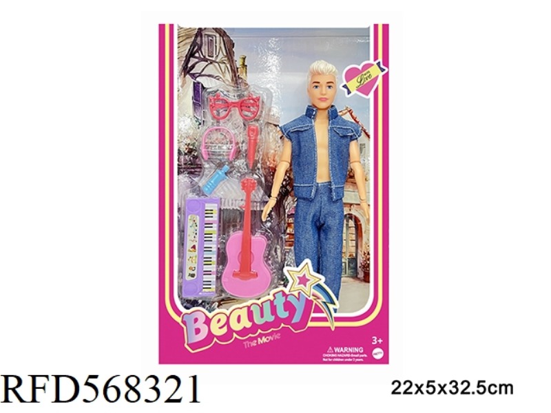11.5-INCH REAL LIFE BARBIE MOVIE FASHION DOLL WITH ACCESSORIES SINGLE STYLE