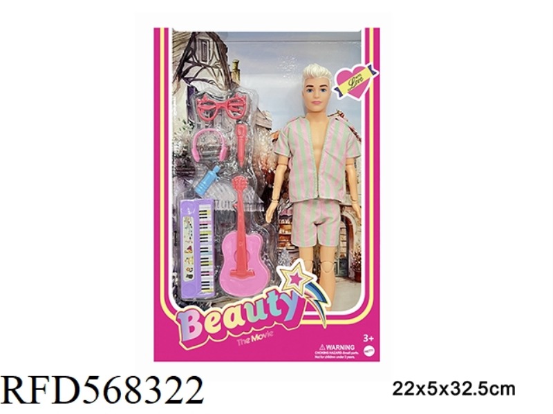 11.5-INCH REAL LIFE BARBIE MOVIE FASHION DOLL WITH ACCESSORIES SINGLE STYLE