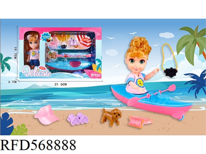 6-INCH KELLY LITTLE BAPYRENE ROWBOAT