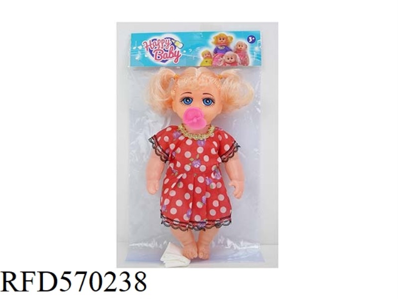 12 INCH 26 CM 5 JOINT EMPTY COLOR PRINTING EYE FAT BOY DOLL+NIPPLE IC