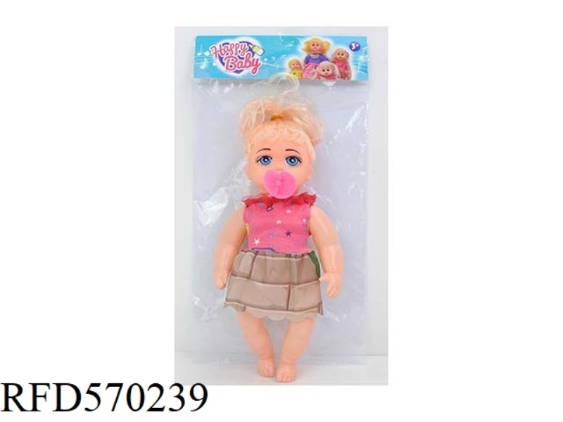 12 INCH 26 CM 5 JOINT EMPTY COLOR PRINTING EYE FAT BOY DOLL+NIPPLE IC