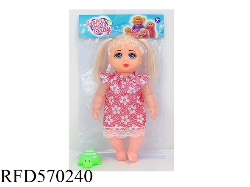 12 INCH 26 CM 5 JOINTS EMPTY COLOR PRINTING EYE FAT BOY DOLL +BB WHISTLE ANIMAL