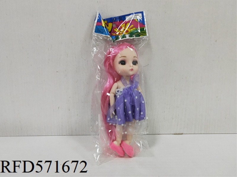 SIX INCH SINGLE BARBIE DOLL