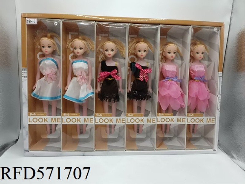 BARBIE 6PCS