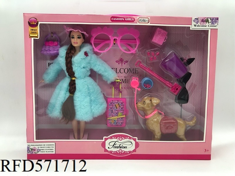 11.5 INCH BODY LONG HAIR BARBIE