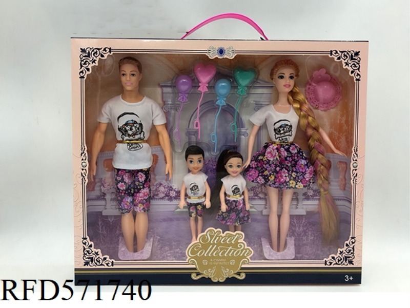 11.5 BARBIE FOR A FAMILY OF FOUR
