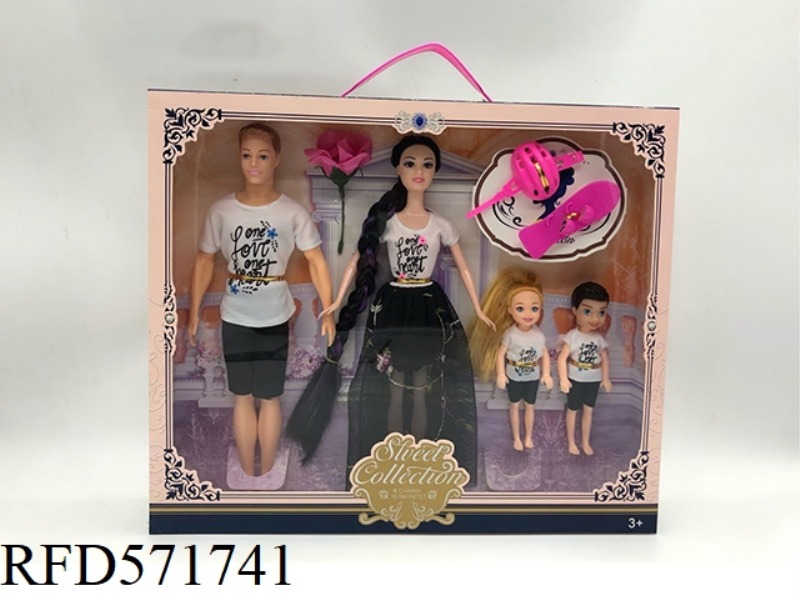 11.5 BARBIE FOR A FAMILY OF FOUR