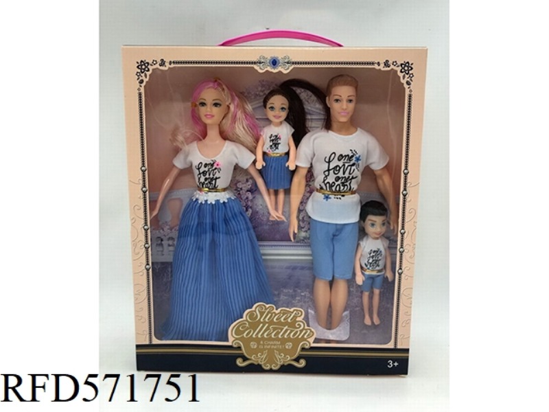 11.5 BARBIE FOR A FAMILY OF FOUR