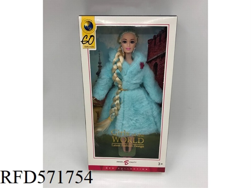 11.5 INCH BODY LONG HAIR BARBIE