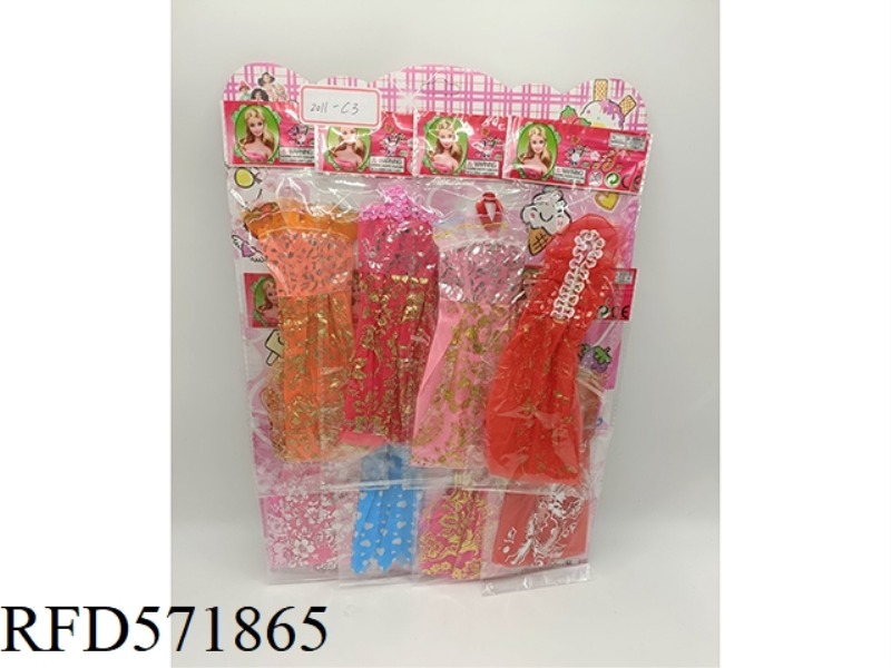 BARBIE DRESS SET