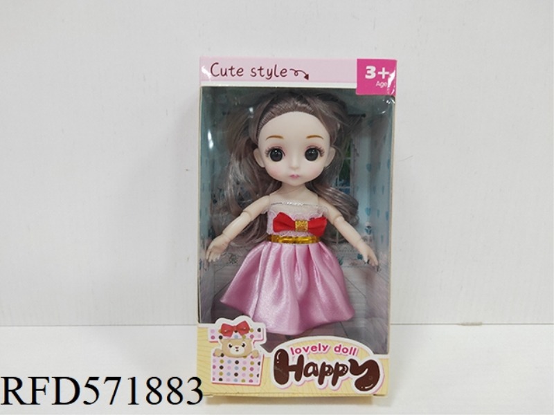 SIX INCH BARBIE DOLL