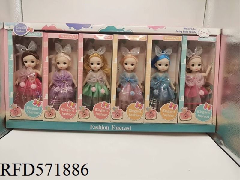 BARBIE 6PCS