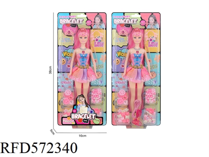 11-INCH FULL-SIZE DOLL + BEADING
