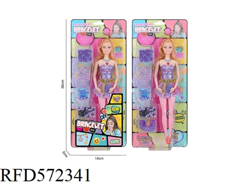 11-INCH FULL-SIZE DOLL + BEADING