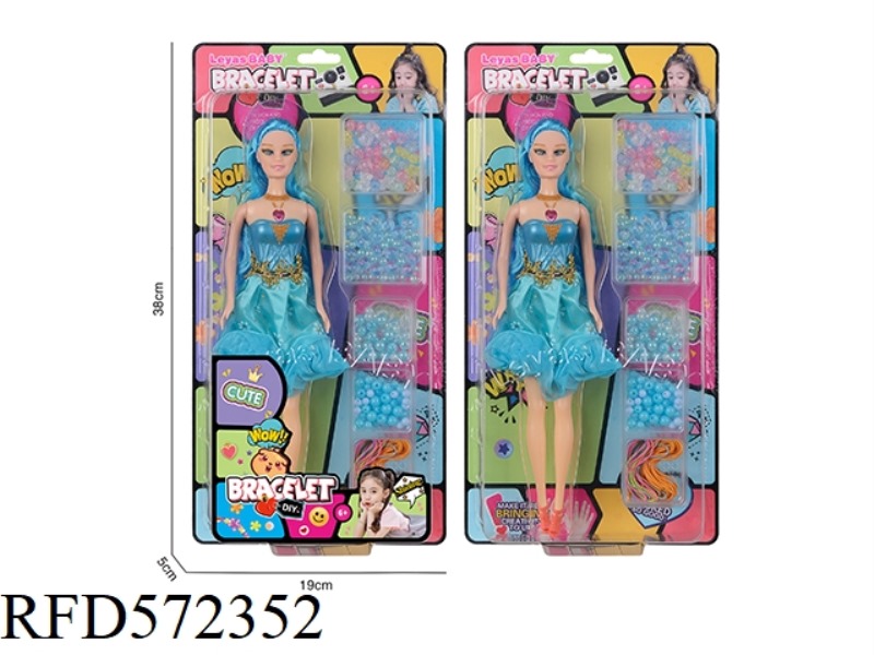 11-INCH FULL-SIZE DOLL + BEADING