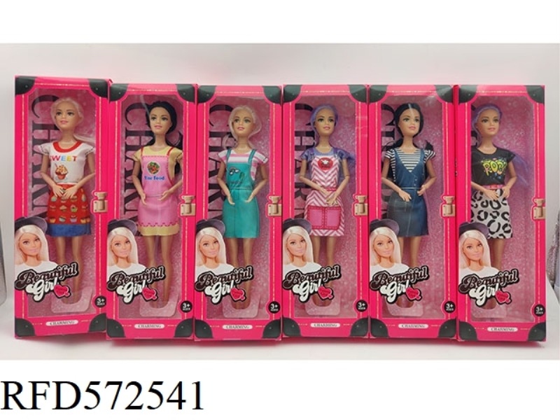 11 INCH SOLID BODY 9-JOINT FASHION BARBIE