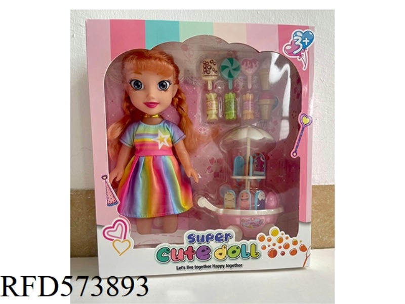 10-INCH 3D EYE MUSIC EMPTY BODY FAT BOY DOLL+ACCESSORIES