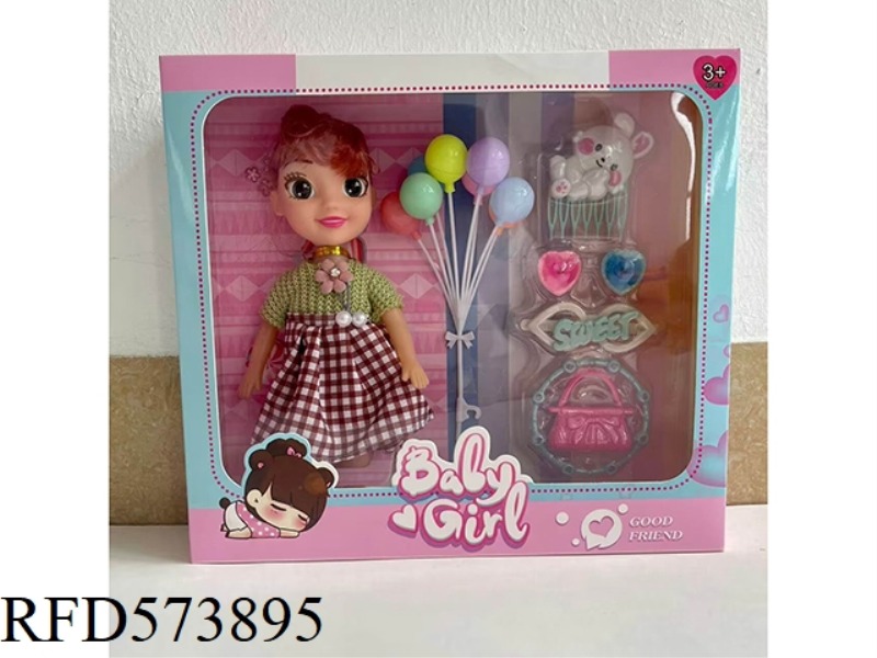 9-INCH 3D EYE MUSIC EMPTY BODY FAT BOY DOLL+ACCESSORIES