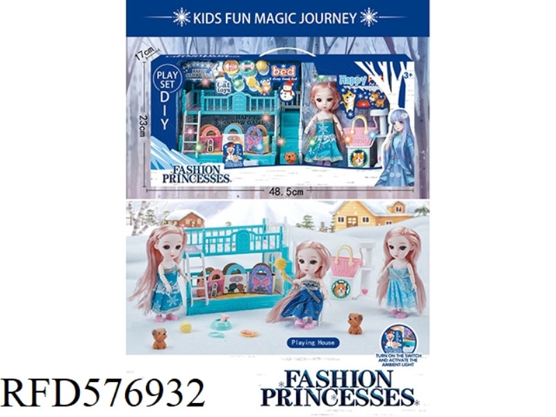 ICE AND SNOW SOURCE PRINCESS SET