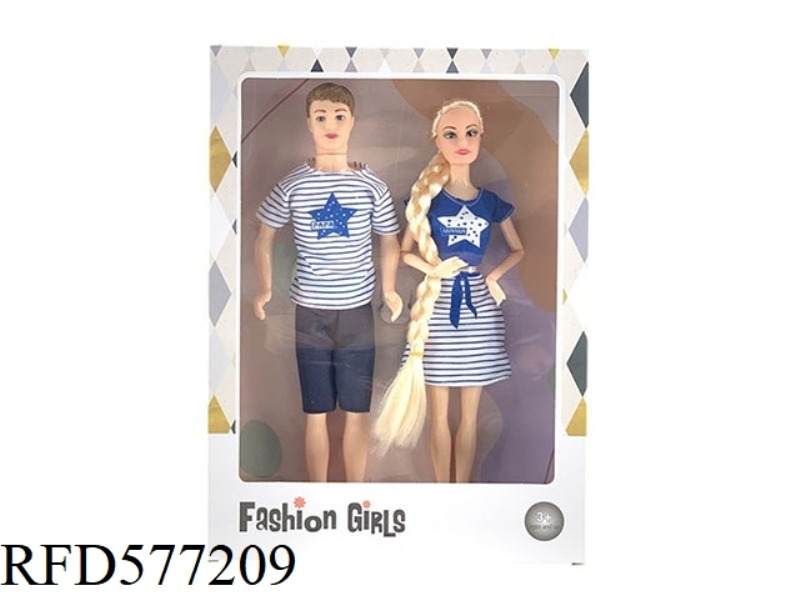 11.5 INCH FASHION SUMMER CLOTHES MIXED FOR MEN AND WOMEN