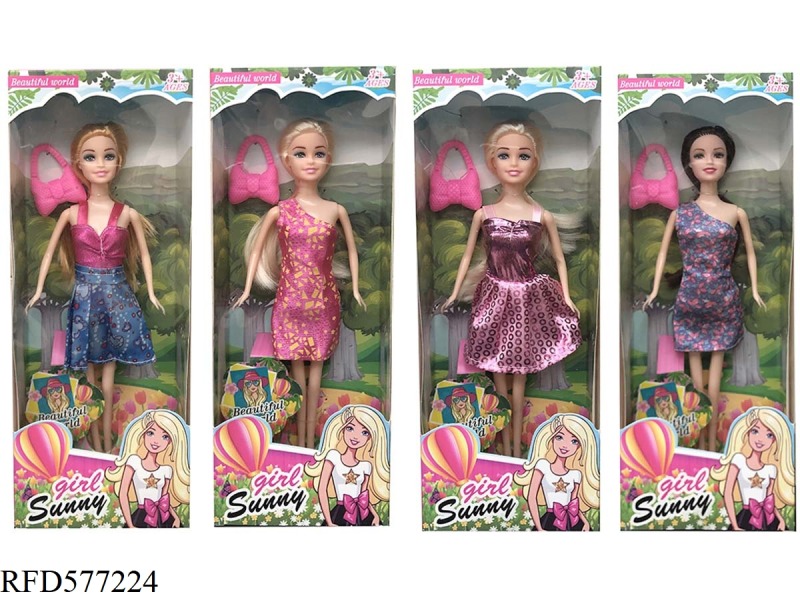11.5 INCH REAL BARBIE DANCE SKIRT WITH BAG