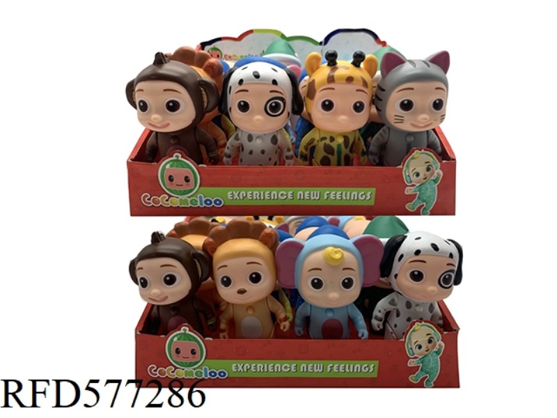 5.5 INCH REAL COCOMELON DOLL 6 12PC MIXED
