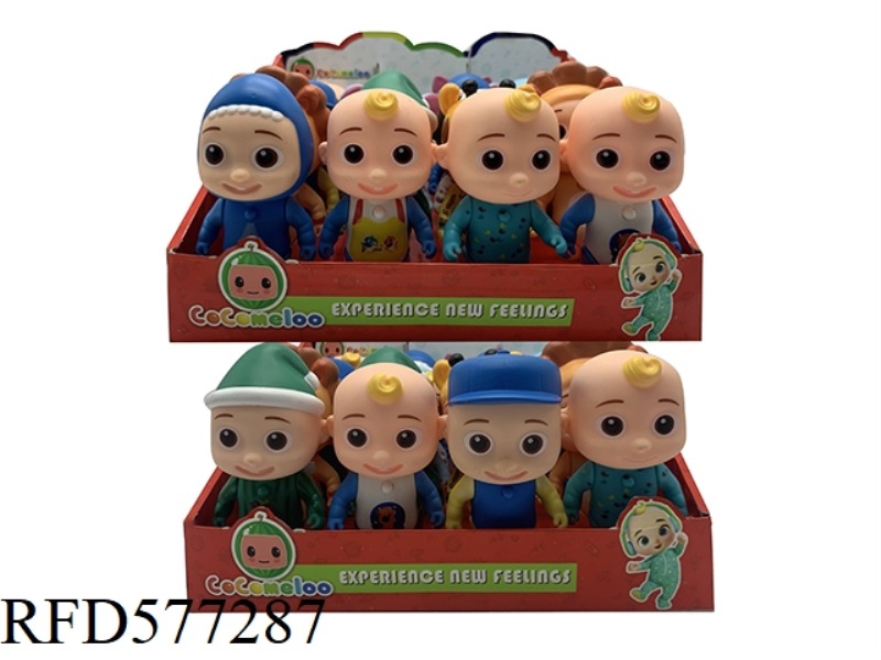 5.5 INCH REAL COCOMELON DOLL 6 12PC MIXED